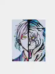 Голубой тетрадь Bungou stray dogs, 48 листов, в клетку