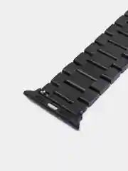 Черный ремешок стальной для Apple Watch всех моделей  38/40/41мм 42/44/45/49мм