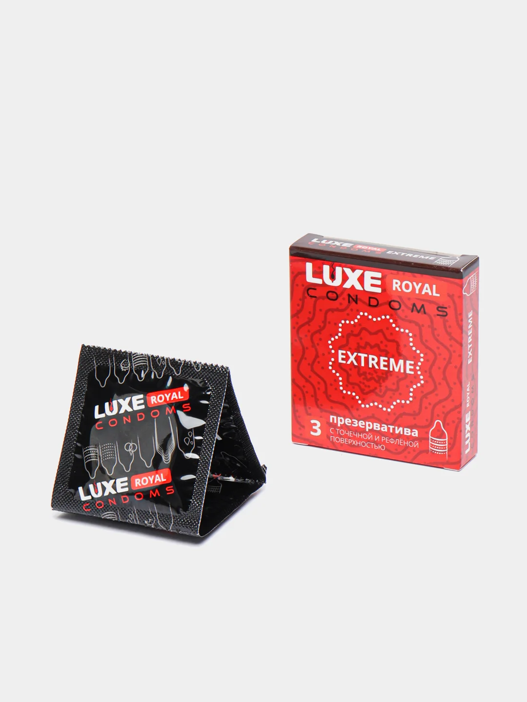 Презервативы Luxe Royal Extreme, 3 штуки