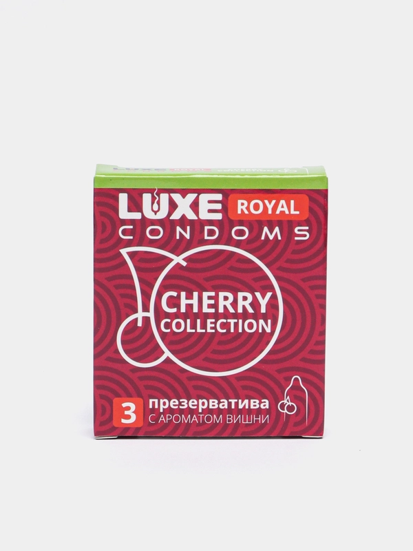 Презервативы Luxe Royal "Cherry Collection", 3 штуки