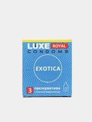 Презервативы LUXE ROYAL Exotica, 3 штуки