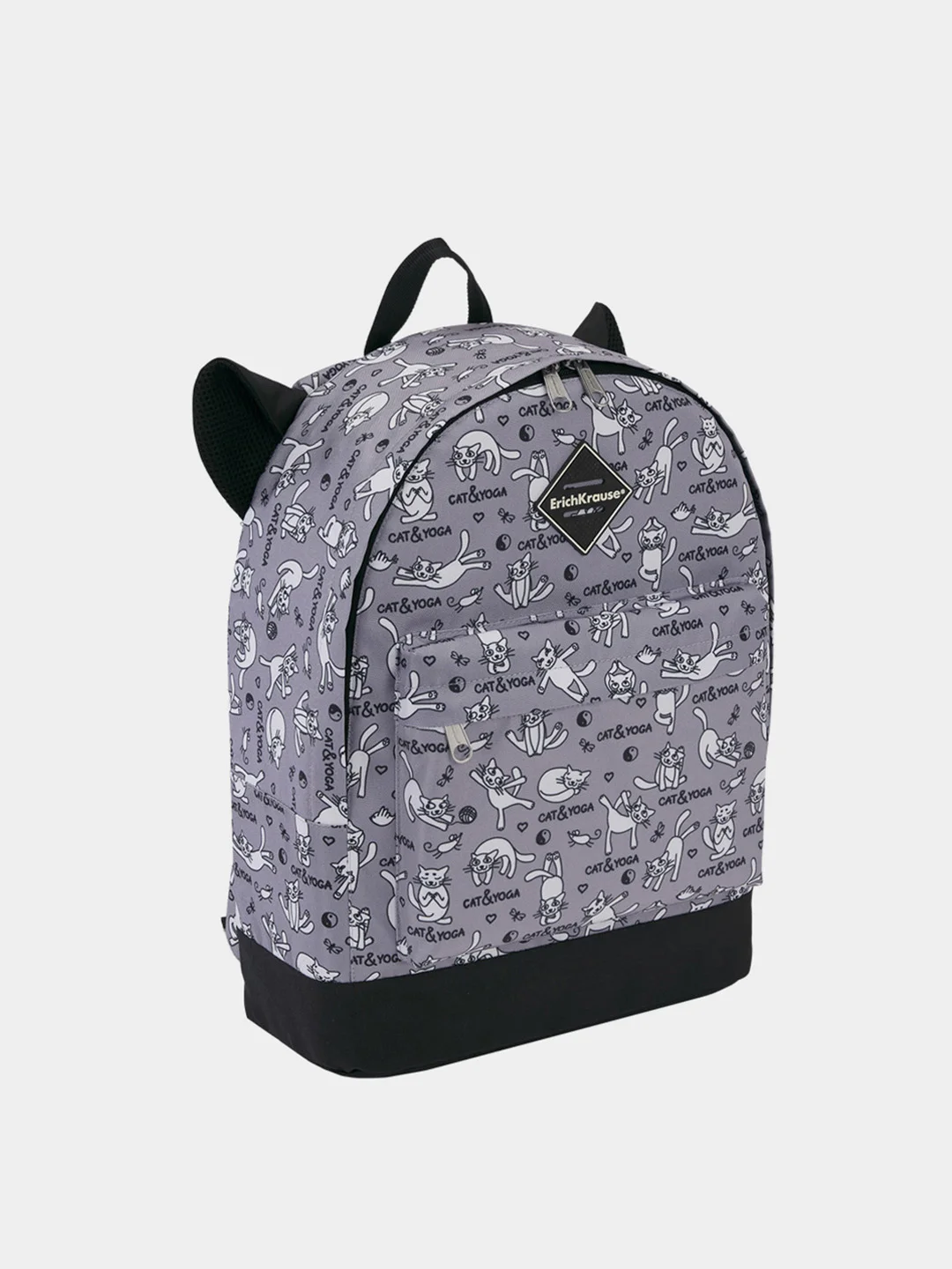 Рюкзак дял девочек ErichKrause EasyLine Animals 17L Cats yoga