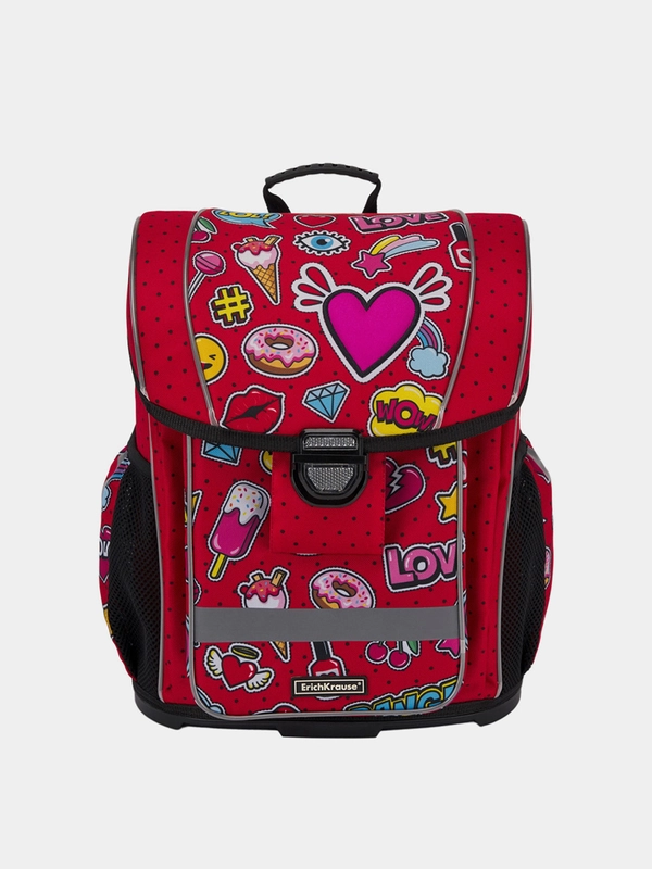 Ученический ранец с пластиковым дном ErichKrause ErgoLine 16L Sweet Love