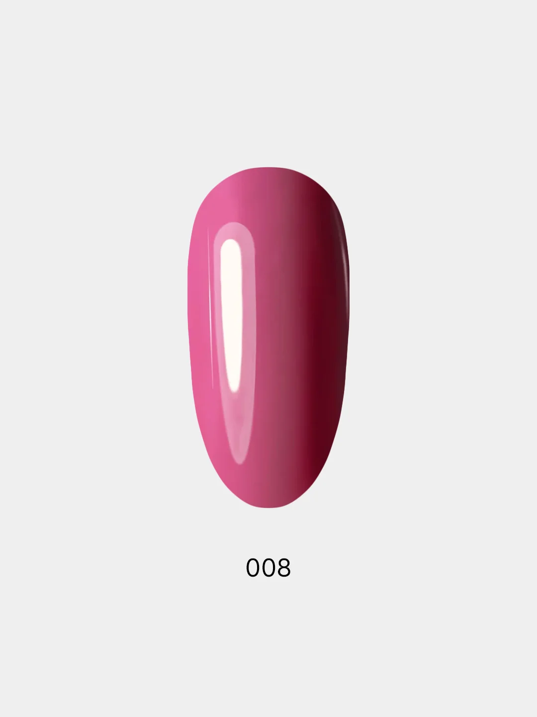 Гель лак для ногтей, гель-лак LuckyLak Fashion №008, 8g розовый для маникюра и педикюра