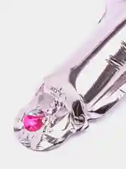 Розовый воздушный шар "Щенки", фольгированный