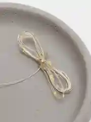 Белый светодиодная гирлянда, на батарейках