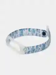 Голубой неоновый силиконовый ремешок для Xiaomi Mi Band 7, ми банд 7