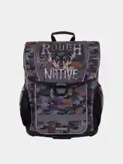Рюкзак школьный ErichKrause "ErgoLine. Rough Native", ортопедической спинкой, пластиковым дном 30x37x16см 16л