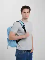 Голубой рюкзак универсальный SKN