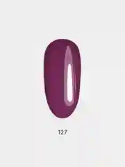 Гель-лак для ногтей LuckyLak classic №127, 8 g, яркий фиолетовый лак для маникюра и педикюра
