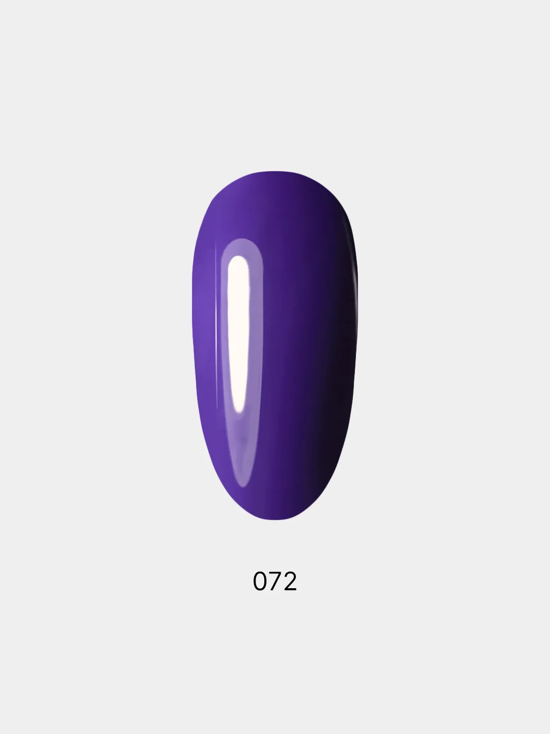 Гель-лак для ногтей LuckyLak classic №072, 8 g, ярко фиолетовый лак для маникюра и педикюра
