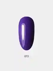 Гель-лак для ногтей LuckyLak classic №072, 8 g, ярко фиолетовый лак для маникюра и педикюра