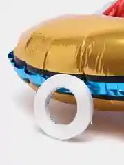 Черный воздушный шар фольгированный "Микки "