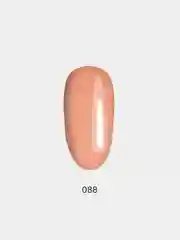 Гель лак для ногтей, LuckyLak Fashion №088, 8 g, бежевый, натуральный нюд, телесный френч