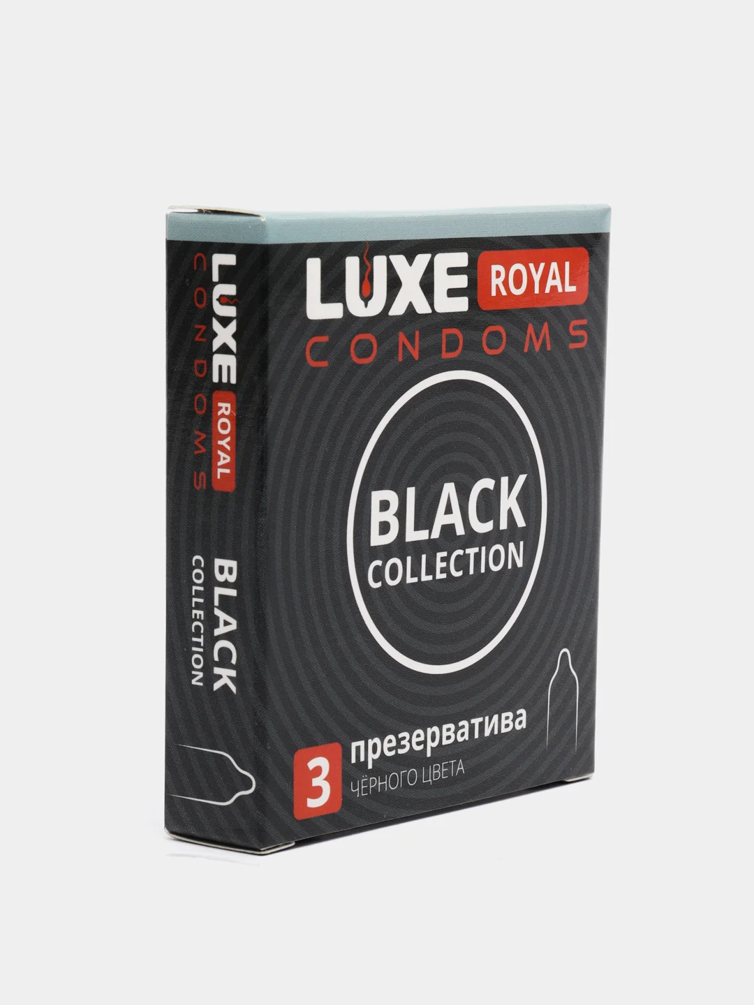 Презервативы LUXE ROYAL Black Collection, 3 шт