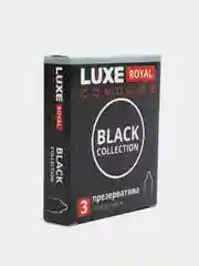 Презервативы LUXE ROYAL Black Collection, 3 шт