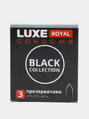Презервативы LUXE ROYAL Black Collection, 3 шт