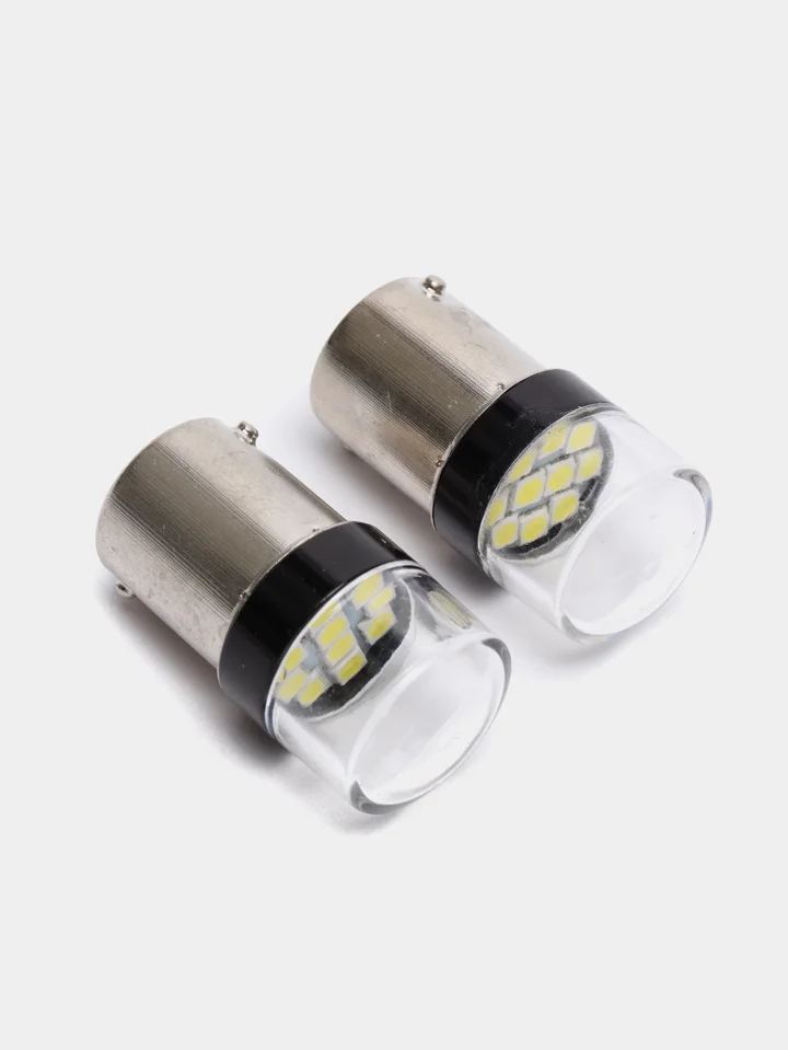 Светодиодные ходовые LED лампы P21W Лампочки ходовые/задняя лампа/стоп-сигналы для авто