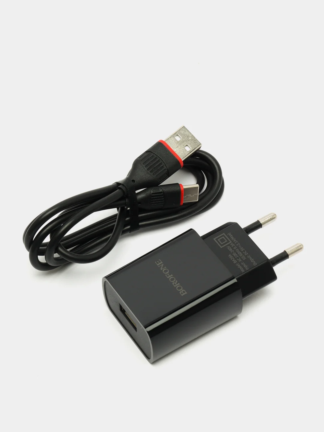 Черный зарядное устройство BOROFONE BA20A, 2.1A