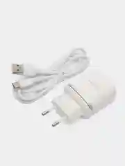 Белый зарядное устройство BOROFONE BA36A, 18W, USB + кабель Type-C