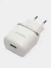 Белый зарядное устройство BOROFONE BA36A, 18W, USB + кабель Type-C