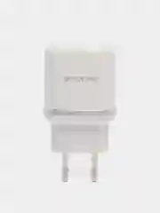 Белый зарядное устройство BOROFONE BA36A, 18W, USB + кабель Type-C