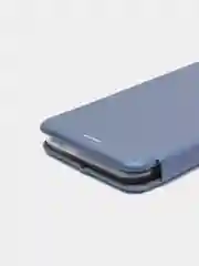 Синий чехол книжка Realme C20 2021 / C11 2021 кредитница, трансформер подставка