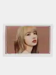 Оранжевый наклейка-стикер на банковскую карту "Blackpink"