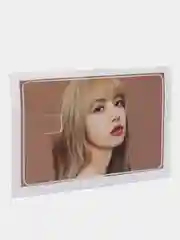 Оранжевый наклейка-стикер на банковскую карту "Blackpink"