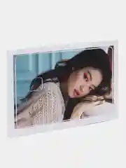 Красный наклейка-стикер на банковскую карту "Blackpink"