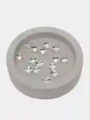 Прозрачный стеклянные пришивные стразы Pellosa Риволи Crystal