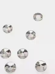 Прозрачный стеклянные пришивные стразы Pellosa Риволи Crystal