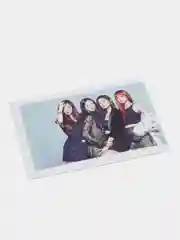 Голубой наклейка-стикер на банковскую карту "Blackpink"