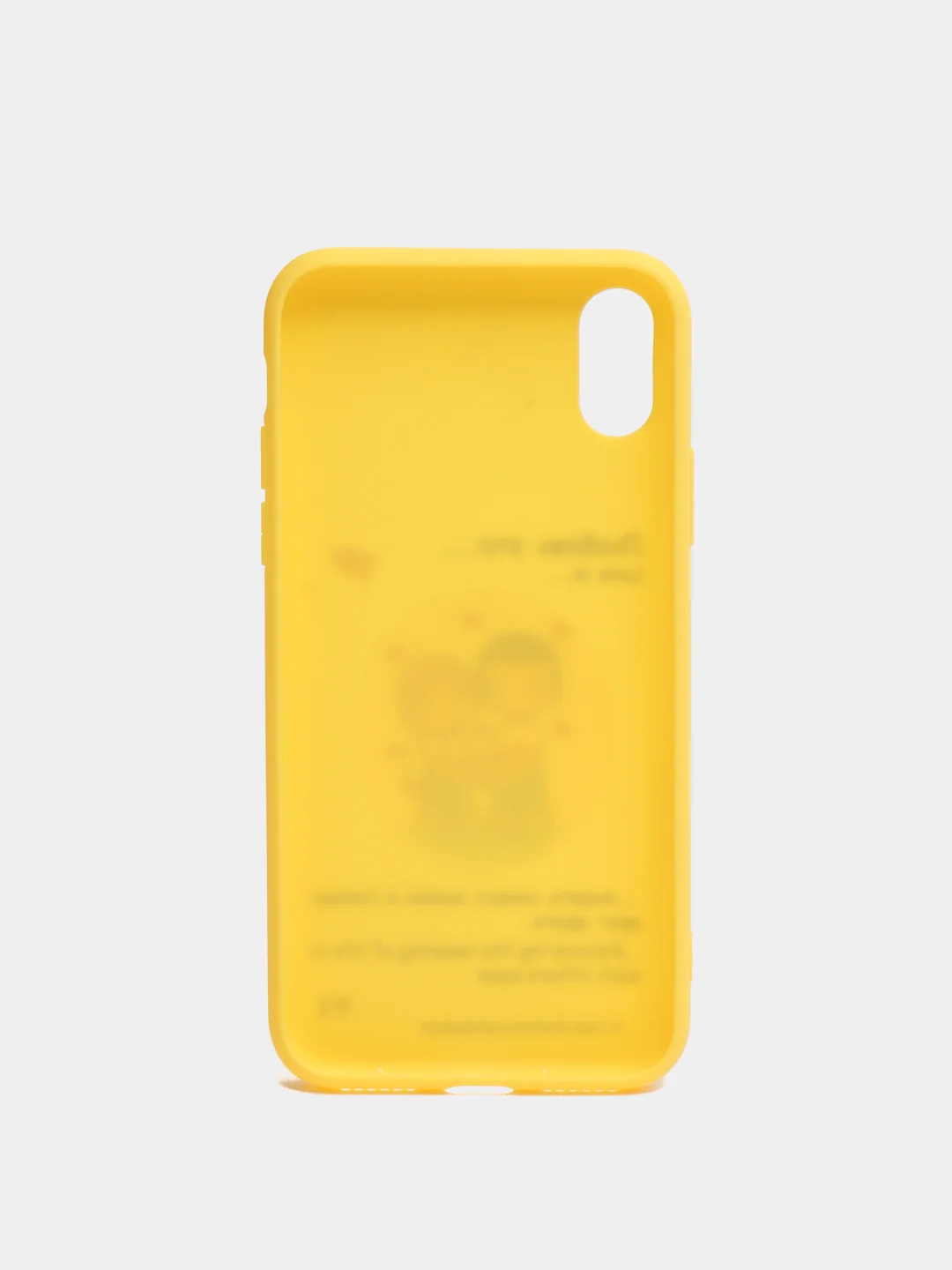 Чехол силиконовый для IPhone X/XS "Love is"