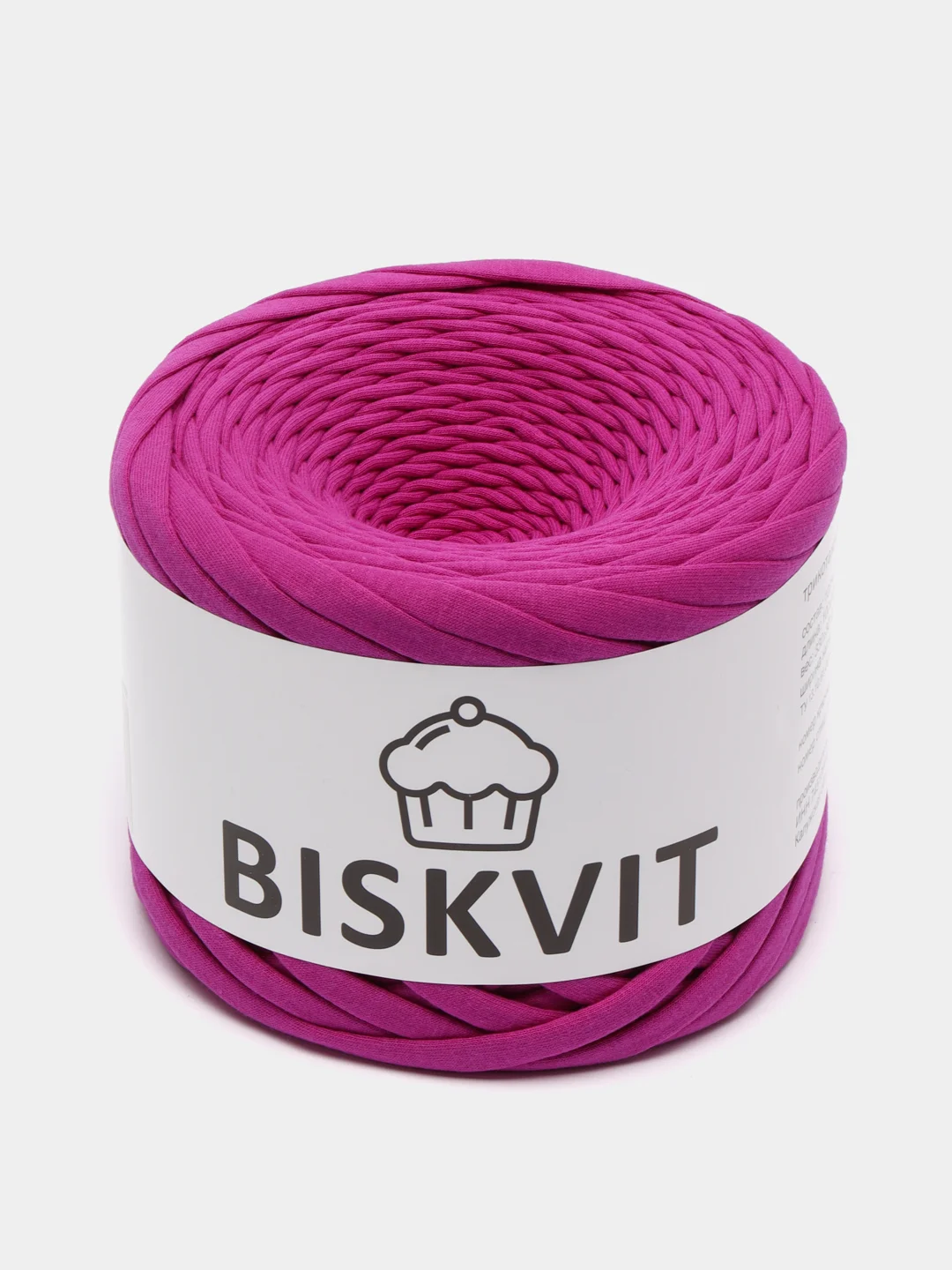 Пряжа трикотажная Biskvit, хлопок, 330 г, 100 м