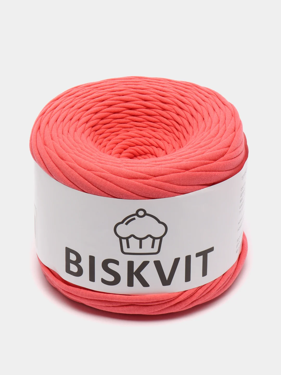 Пряжа Biskvit трикотажная, 100% хлопок, 330 г, 100 м