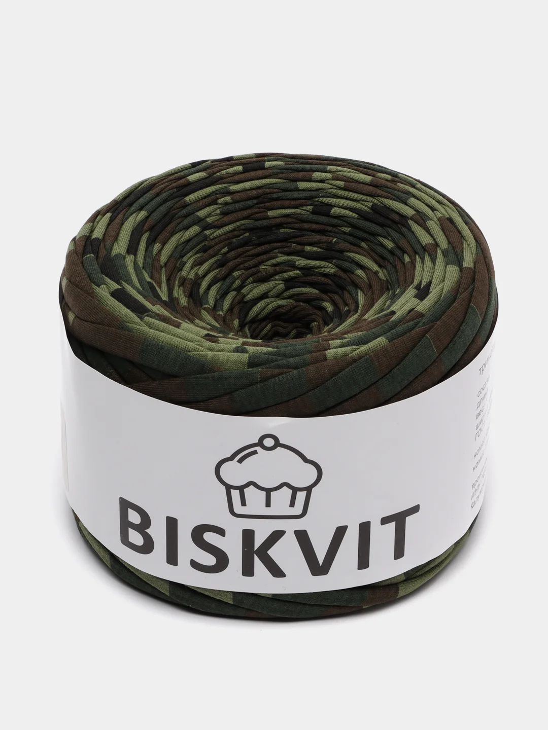 Пряжа трикотажная Biskvit, хлопок, 330 г, 100 м
