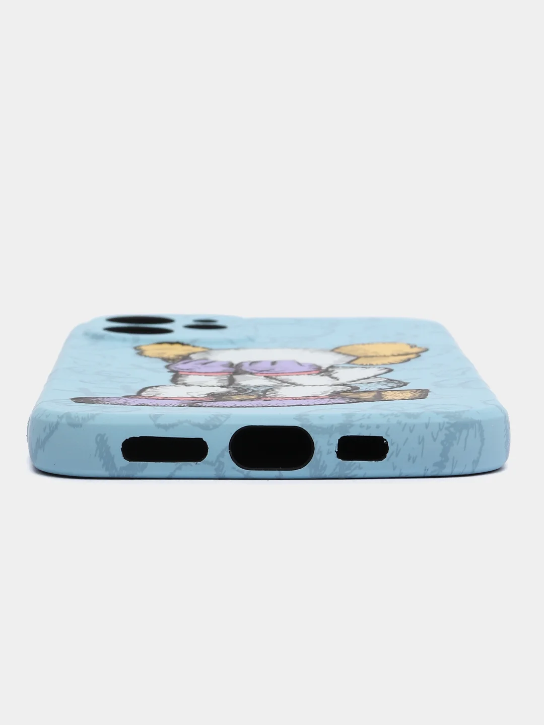 Алый чехол Kaws на iPhone 12, светящийся