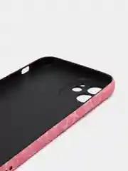 Багровый чехол Kaws на iPhone 12, светящийся