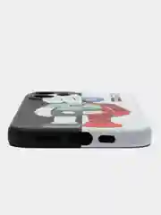 Бежевый чехол Kaws на iPhone 12, светящийся