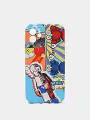Аметистовый чехол Kaws на iPhone 12, светящийся