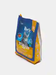 Корм Brit Premium Sterilised Duck & Chicken для кошек, с уткой и курицей, 400 г
