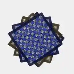 Индиго носовые платки, мужские, 5 штук