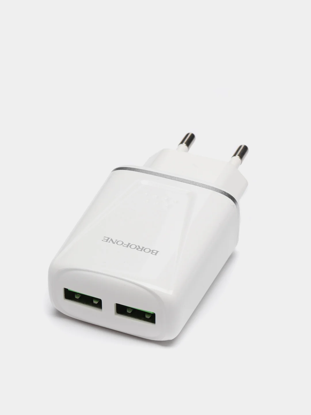 Белый зарядное устройство BOROFONE BA54A 2USB QC3.0