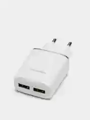 Белый зарядное устройство BOROFONE BA54A 2USB QC3.0