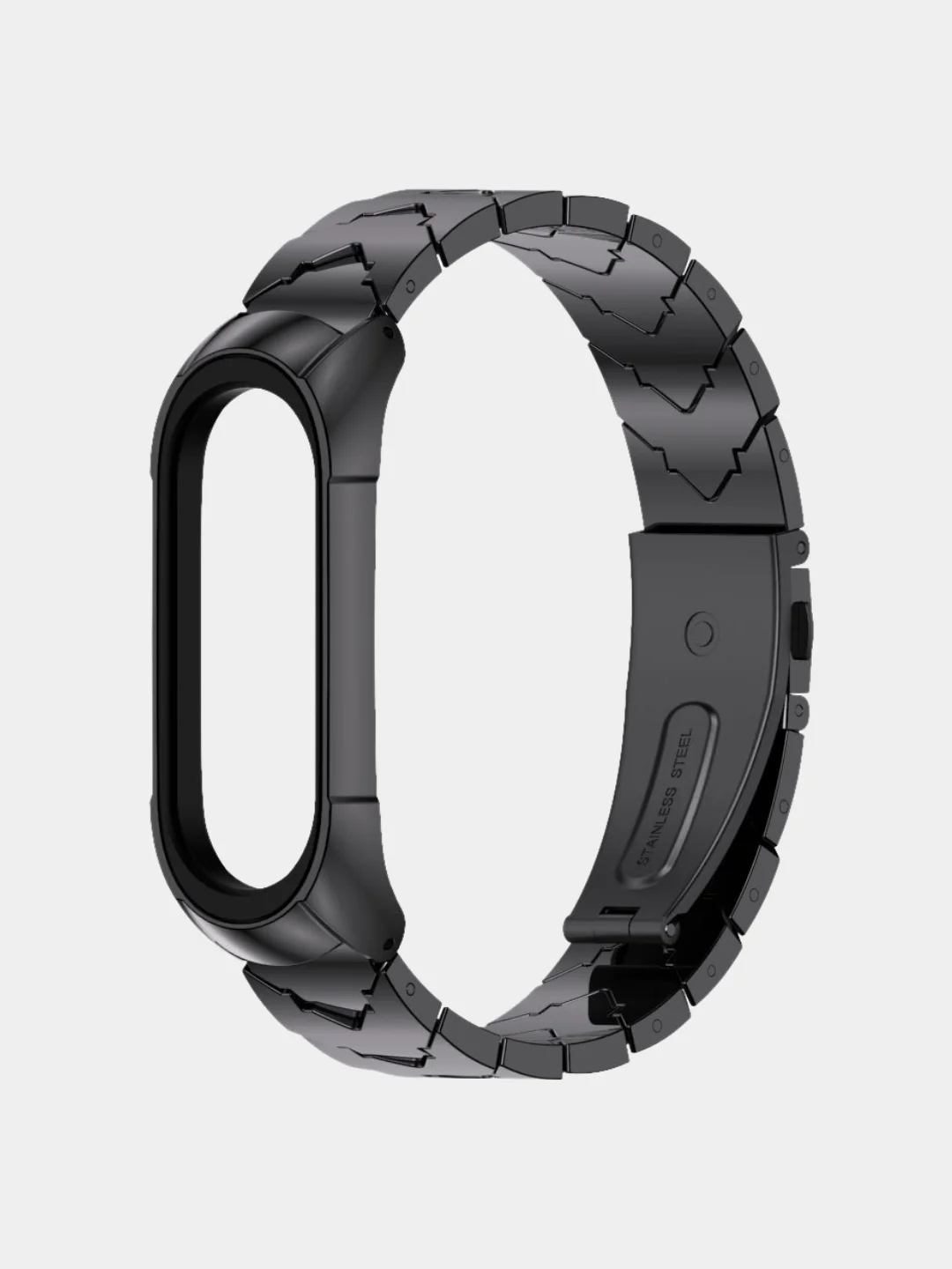 Розовый металлический ремешок для Xiaomi Mi Band 7 стальной фитнес браслет