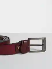 Фуксия ремень мужской классический