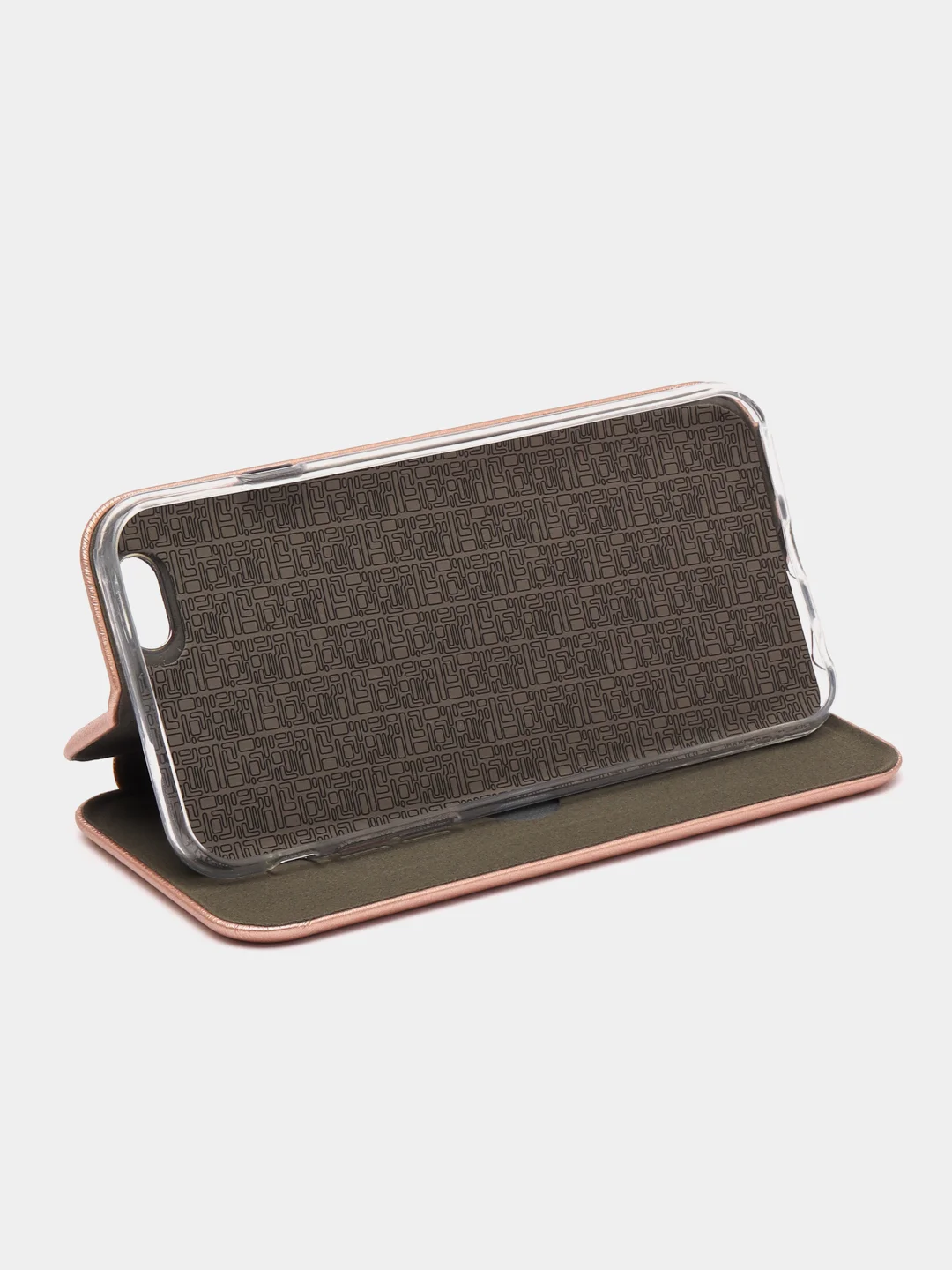 Кремовый чехол-книжка для iPhone 6, iPhone 6S / Айфон 6/6S