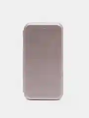 Серебряный чехол-книжка для iPhone 6, iPhone 6S / Айфон 6/6S