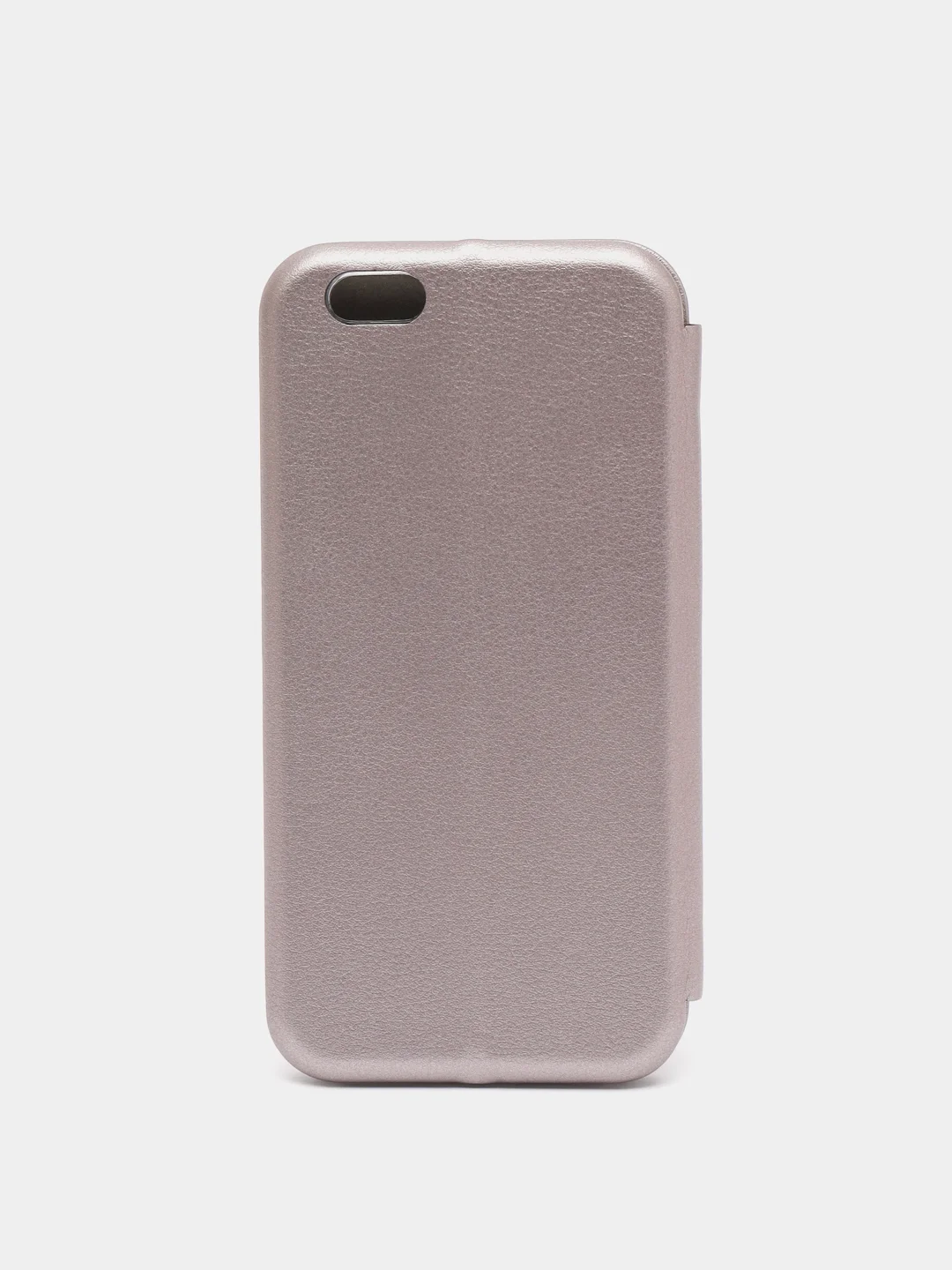 Серебряный чехол-книжка для iPhone 6, iPhone 6S / Айфон 6/6S